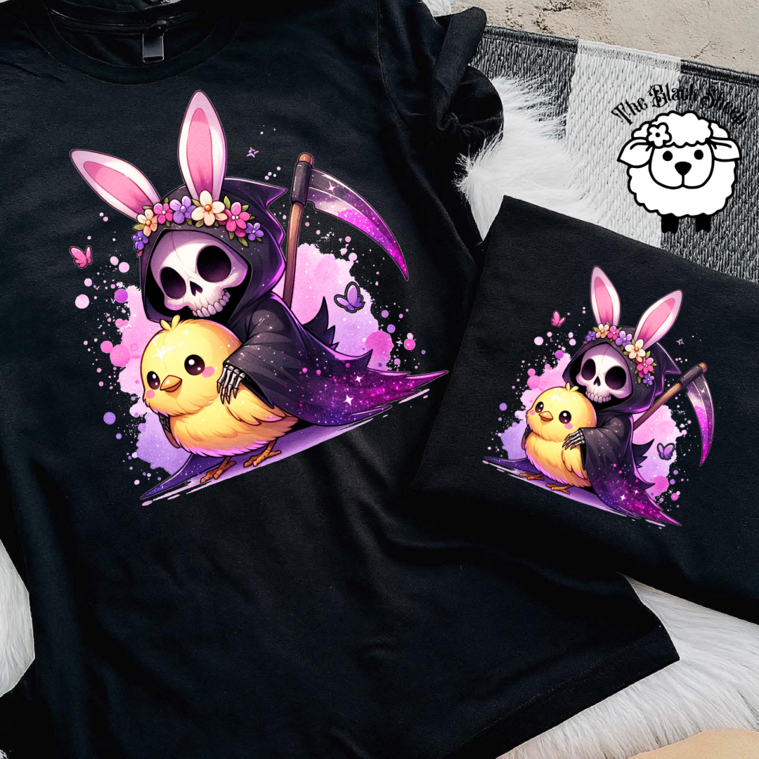 Grim Bunny & Chick Tee