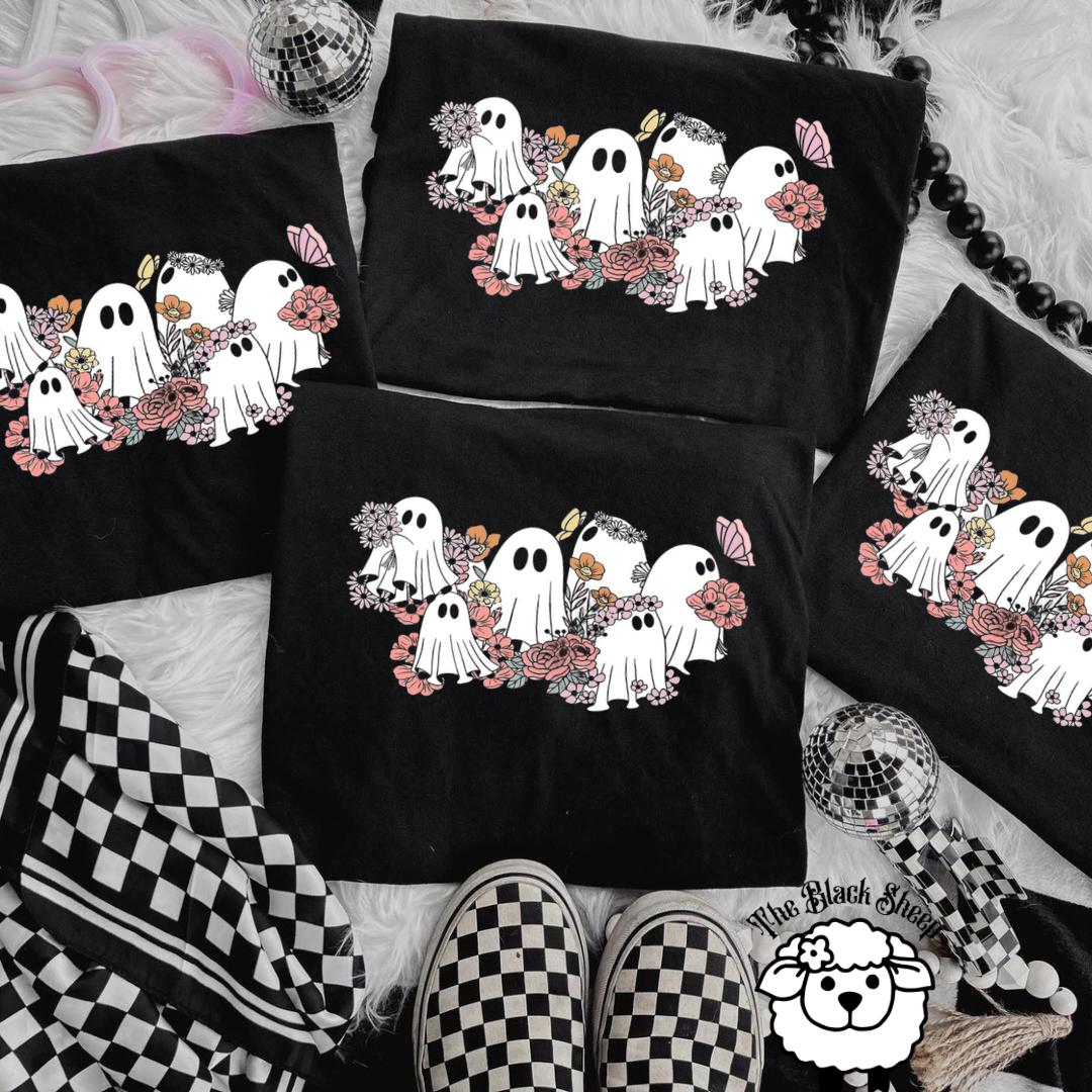 Floral Ghost Gang Tee