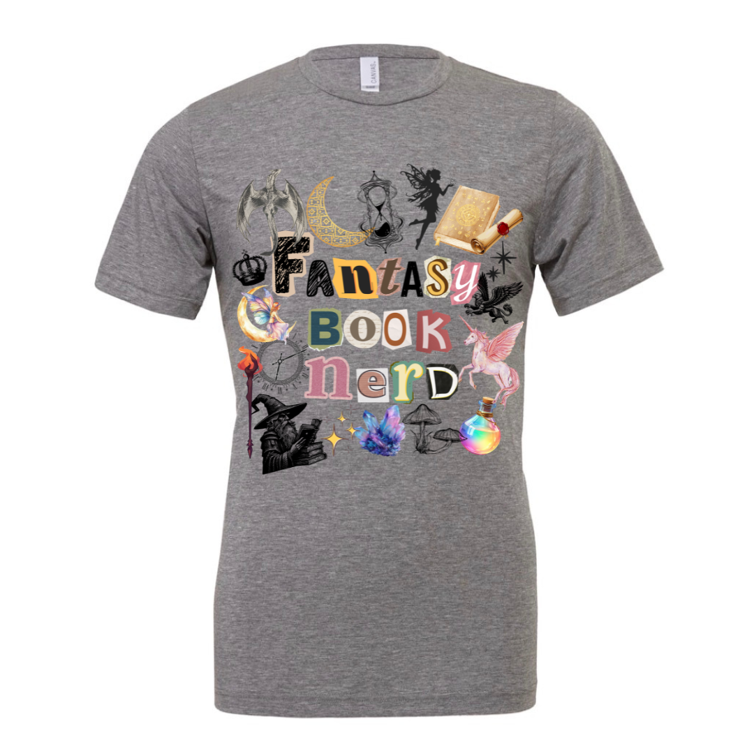 Fantasy Book Nerd Tee