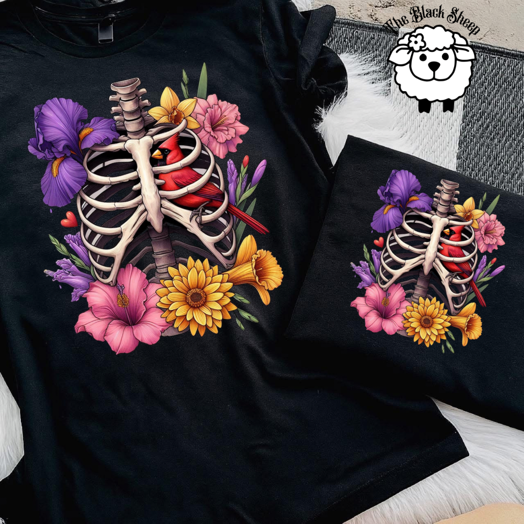 Blooming Bones Tee