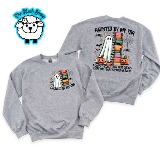 Haunted by My TBR Sweater