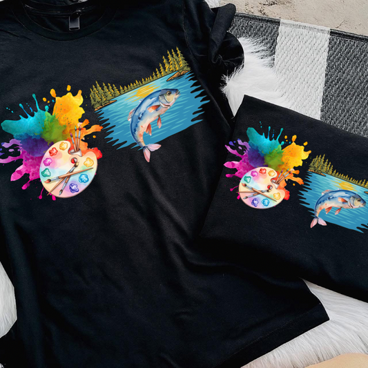 The Artist and The Damsel Tee/ Sweater