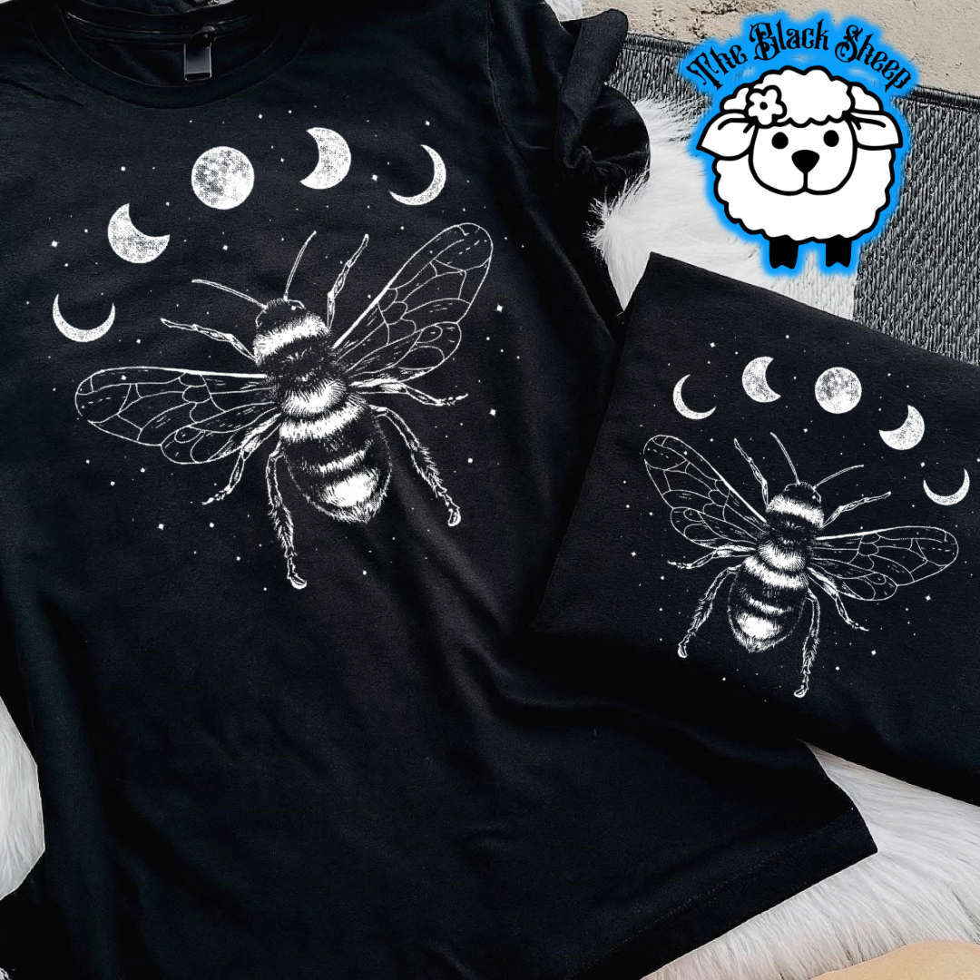 Bee and Moon Tee