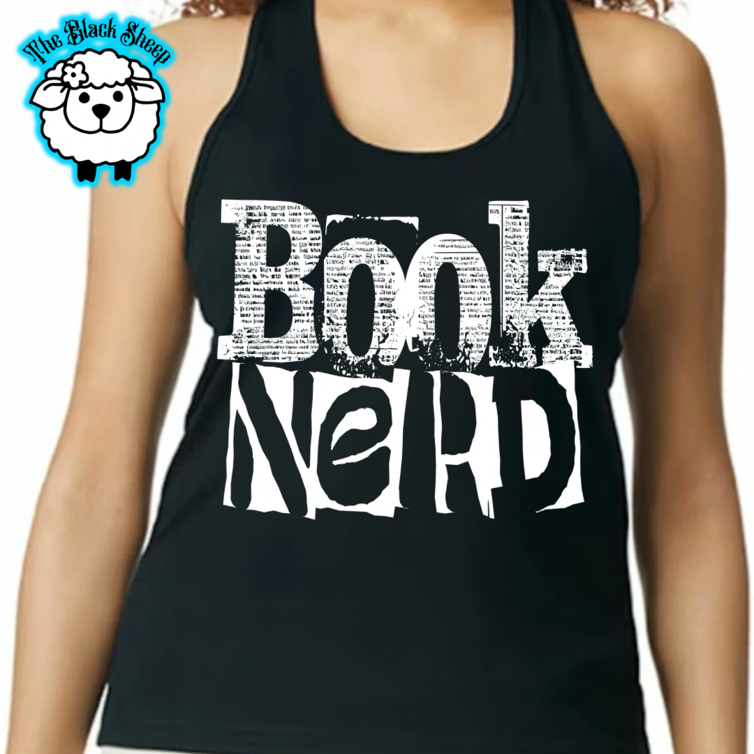 Book Nerd Statement Tee or Tank top