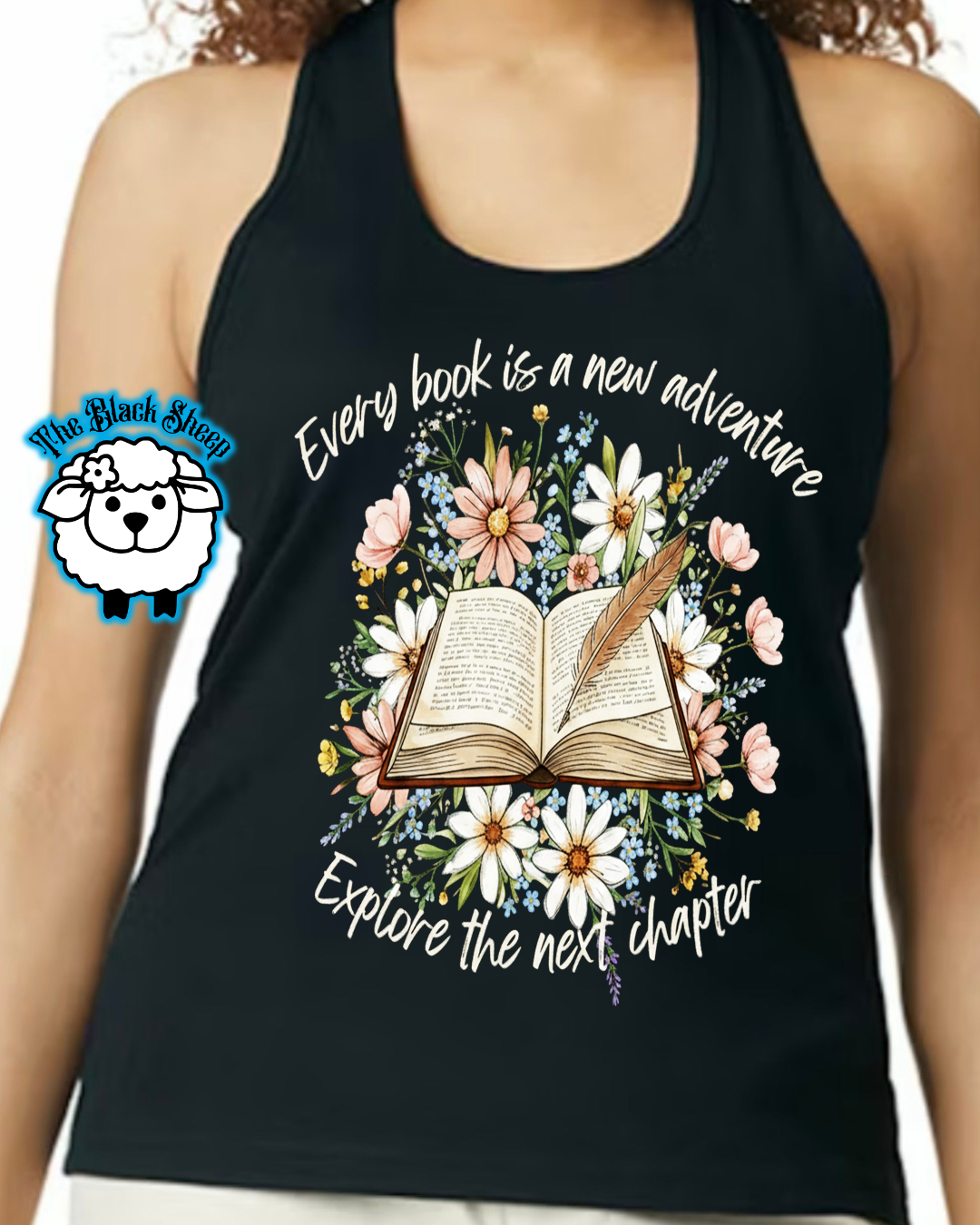 Every Book Is a New Adventure Tee/ Tank Top