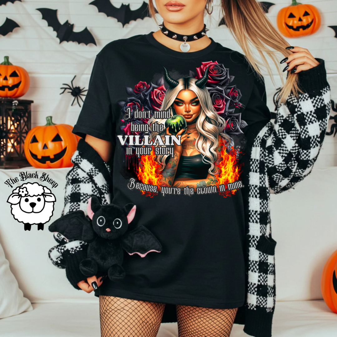 Villain Vs Clown Tee