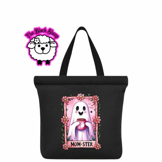 Mom-ster Cozy Ghost Tote