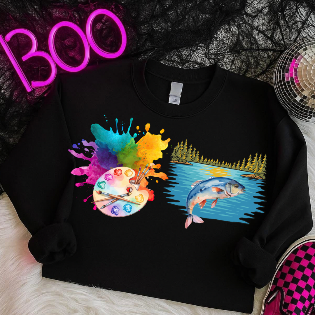 The Artist and The Damsel Tee/ Sweater