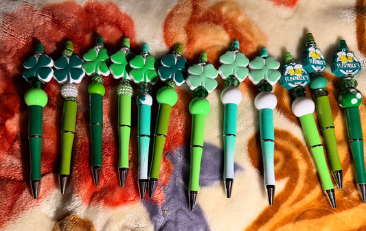 Lucky Charm Beaded Pens