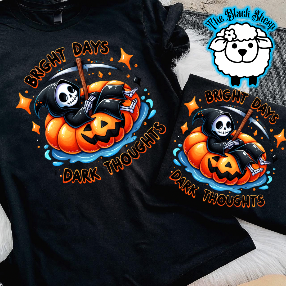 Bright Days Dark Thoughts Tee/Tank Top