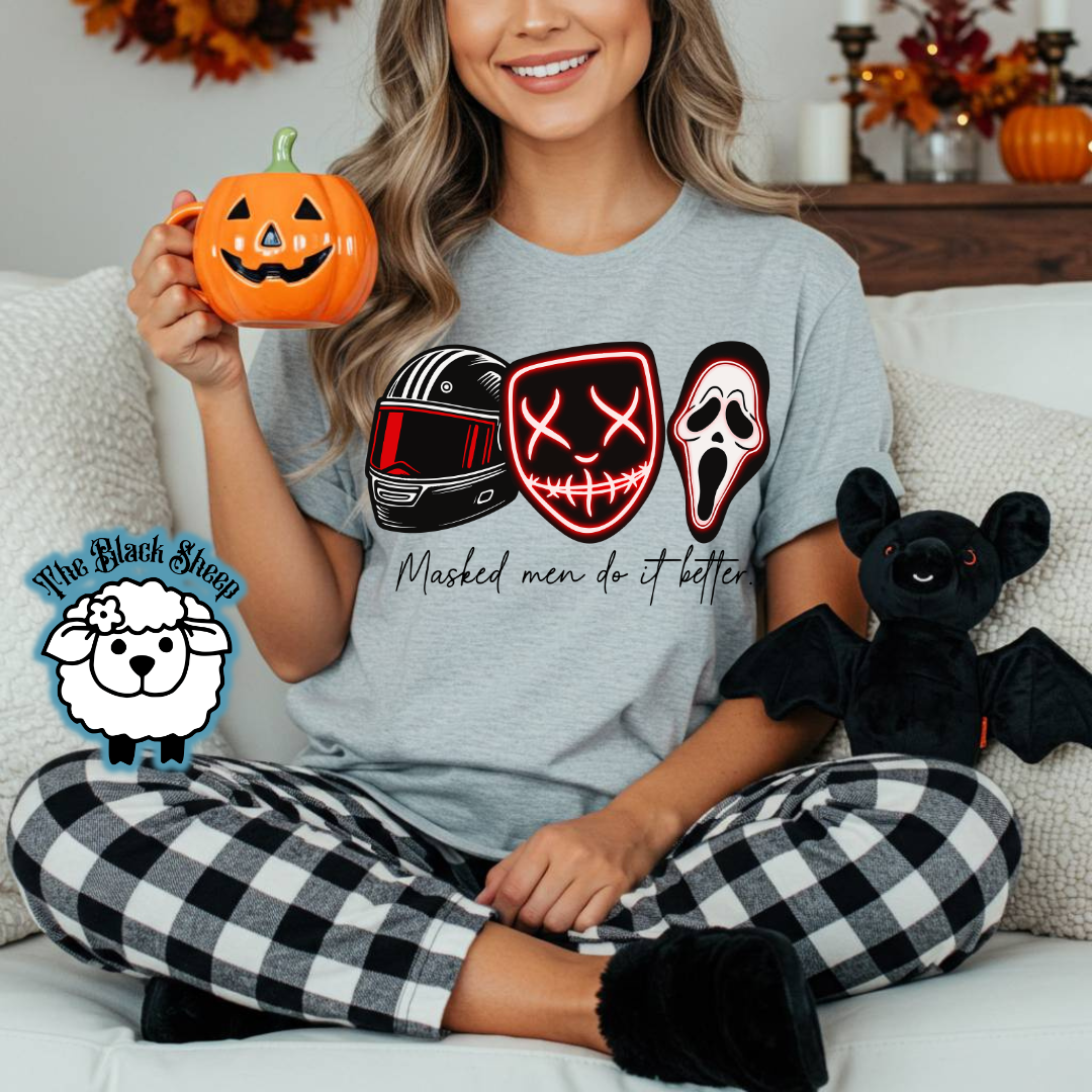 Masked Men Do It Better Tee